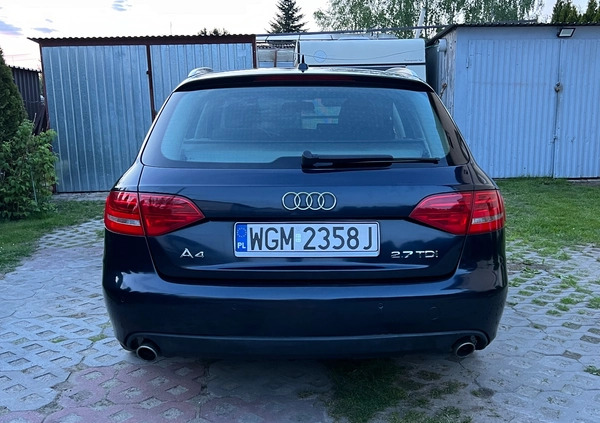 Audi A4 cena 22900 przebieg: 371000, rok produkcji 2008 z Warszawa małe 211